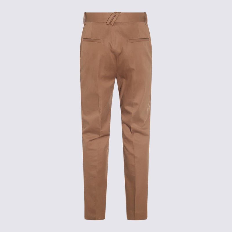 Burberry Beige Cotton Pants