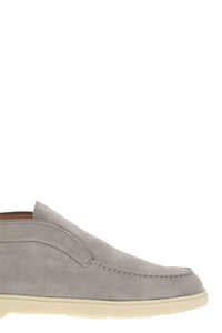 Santoni Desert Boot In Nubuck