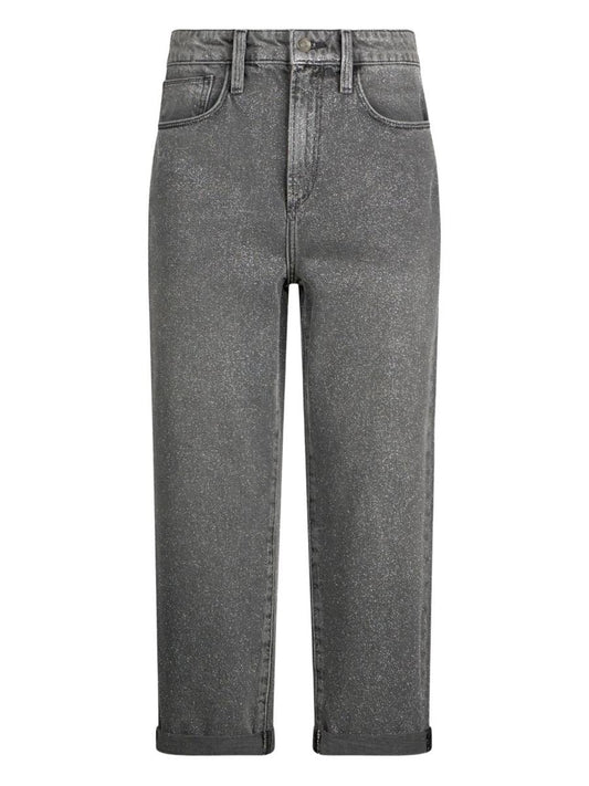 Liu Jo Ash Grey Washed Straight Leg Jeans