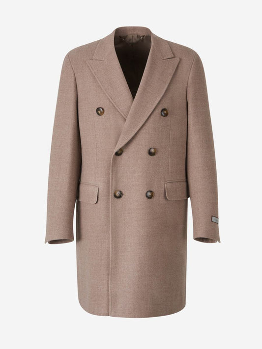 Canali Long Wool Coat