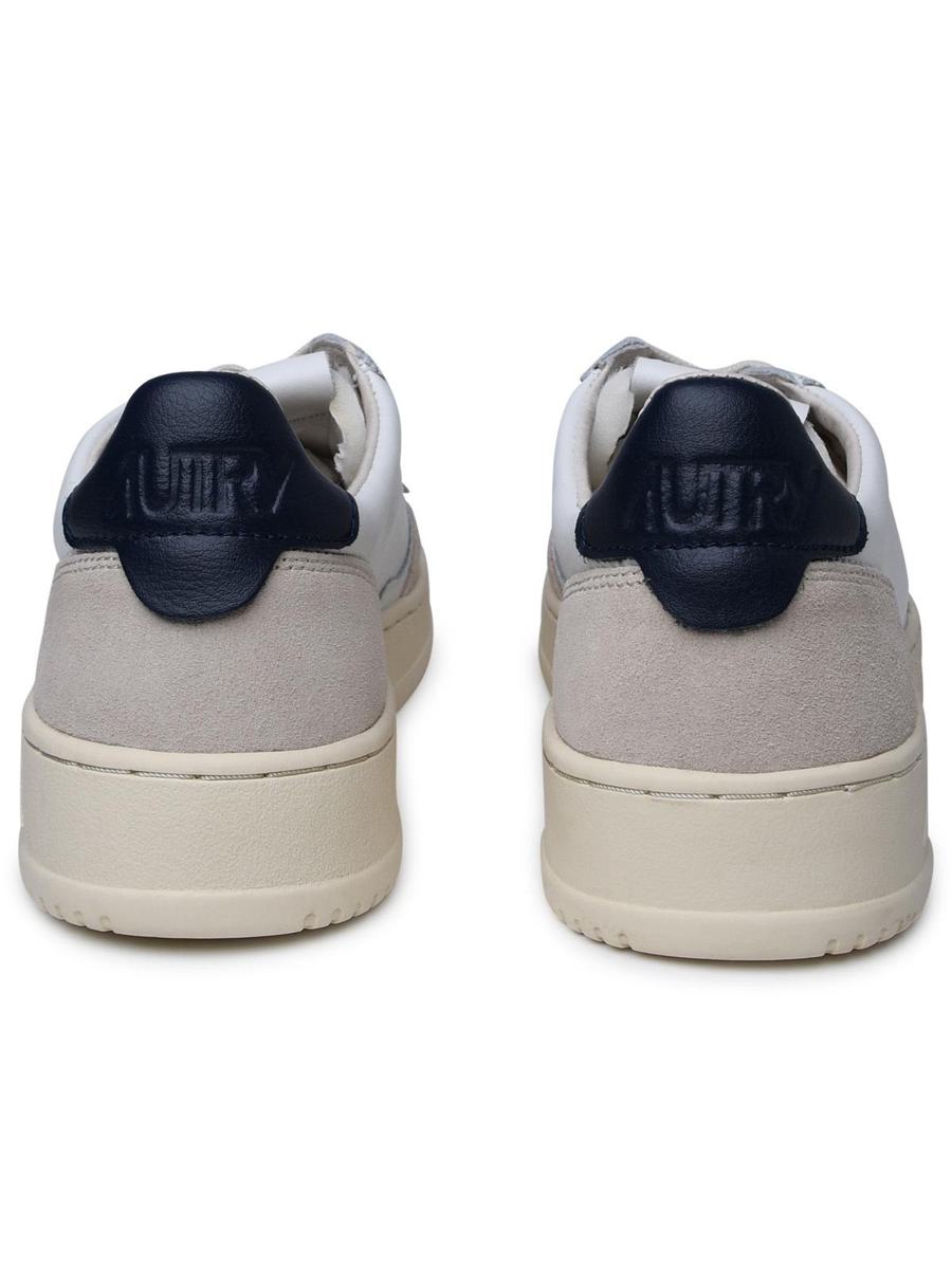 Autry Two-Tone Leather Sneakers