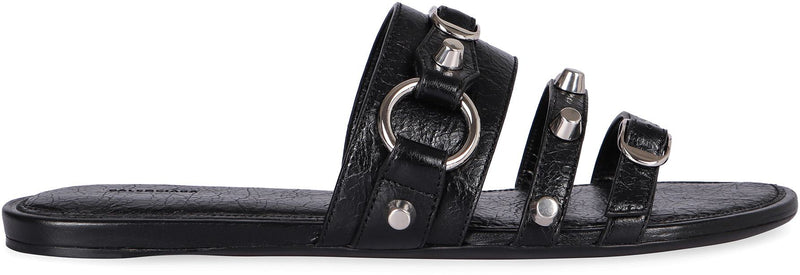 Balenciaga City Leather Mules