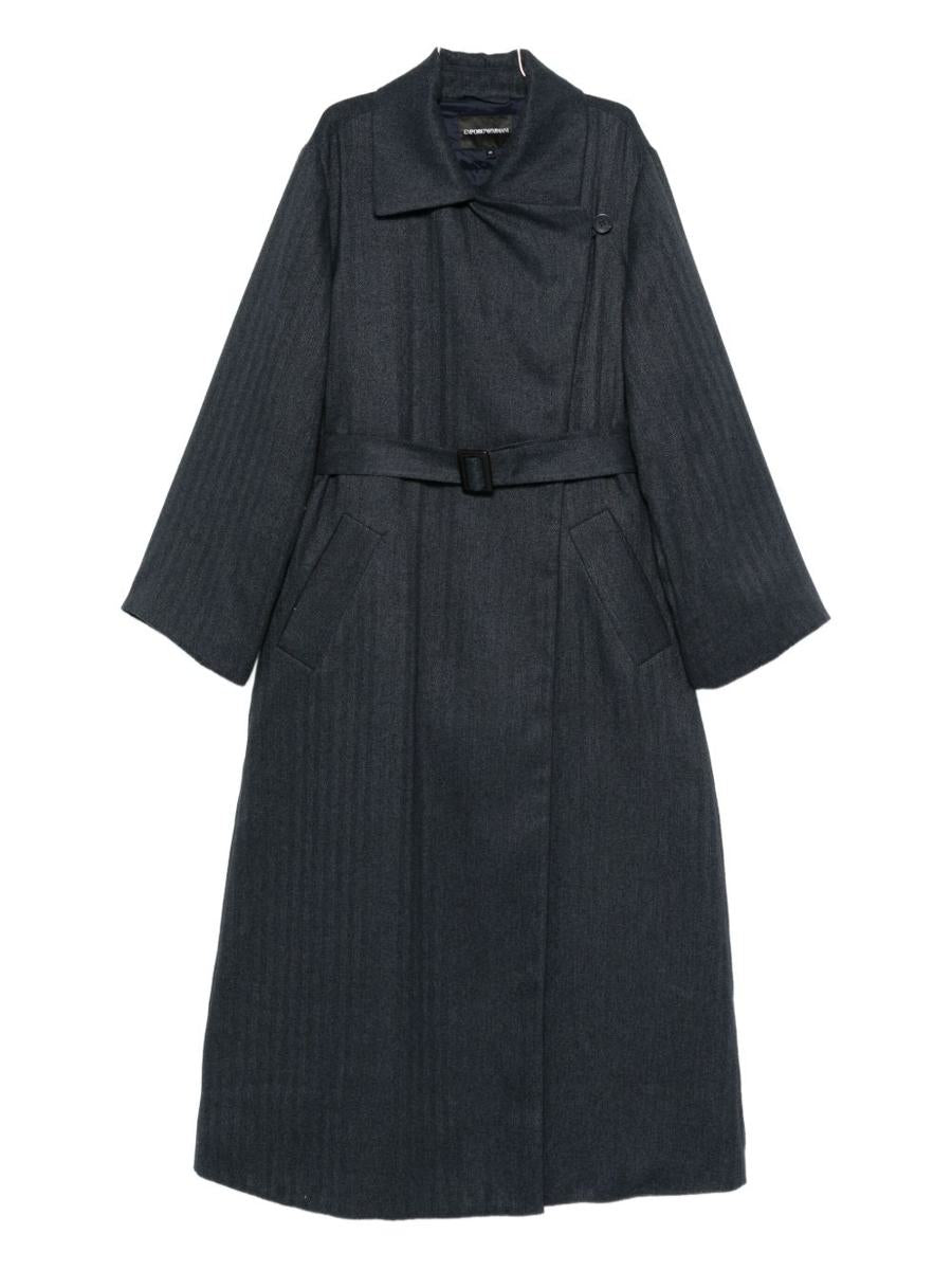 Emporio Armani Double-Breasted Coat
