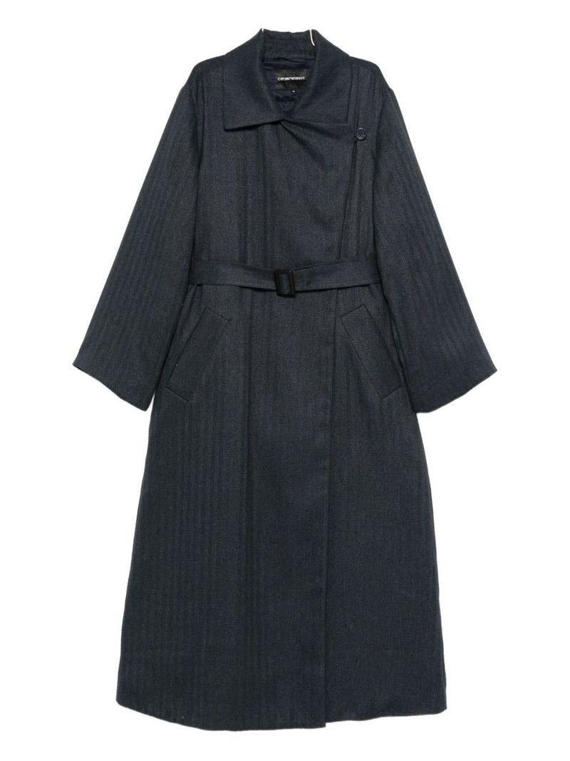 Emporio Armani Double-Breasted Coat