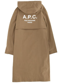 A.P.C. Hooded Trench Coat