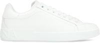 Dolce & Gabbana Portofino Leather Low-Top Sneakers