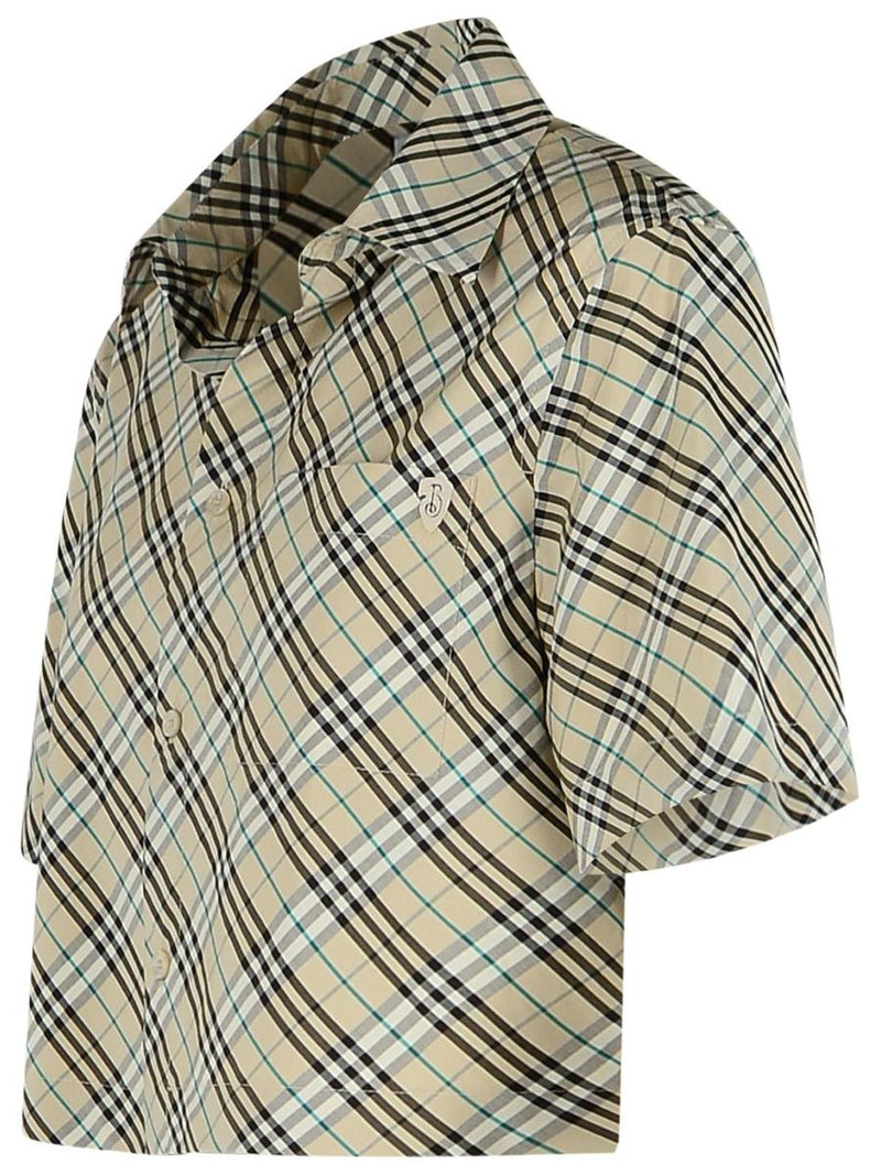 Burberry Cream Cotton Shirt