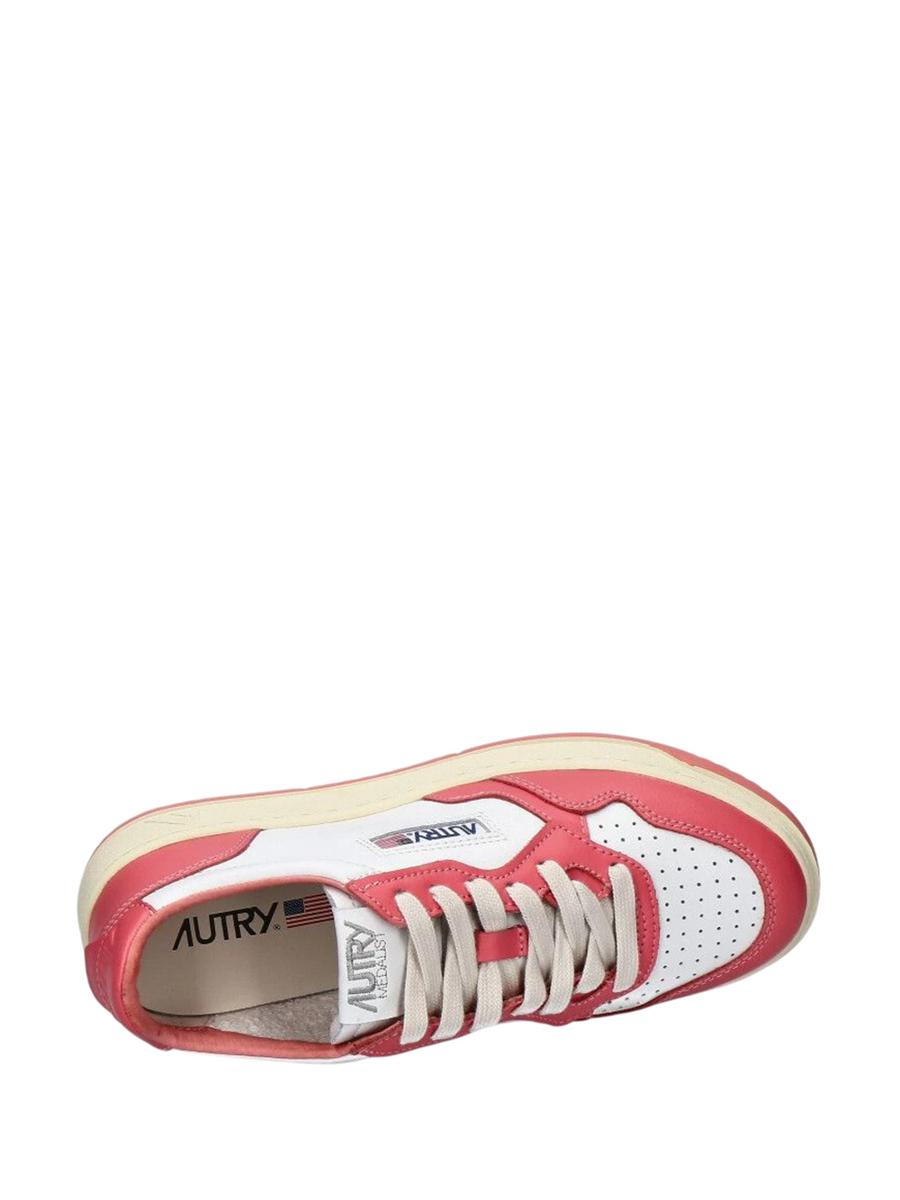 Autry Women'S Sneakers Bicolor White Tea Rose
