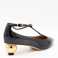 Salvatore Ferragamo Black Tania Pumps