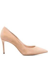 Casadei "Julia" Suede Decollete T.080 Shoes