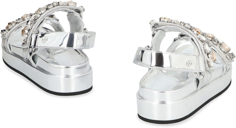 Tory Burch Kira Patent Leather Sandals