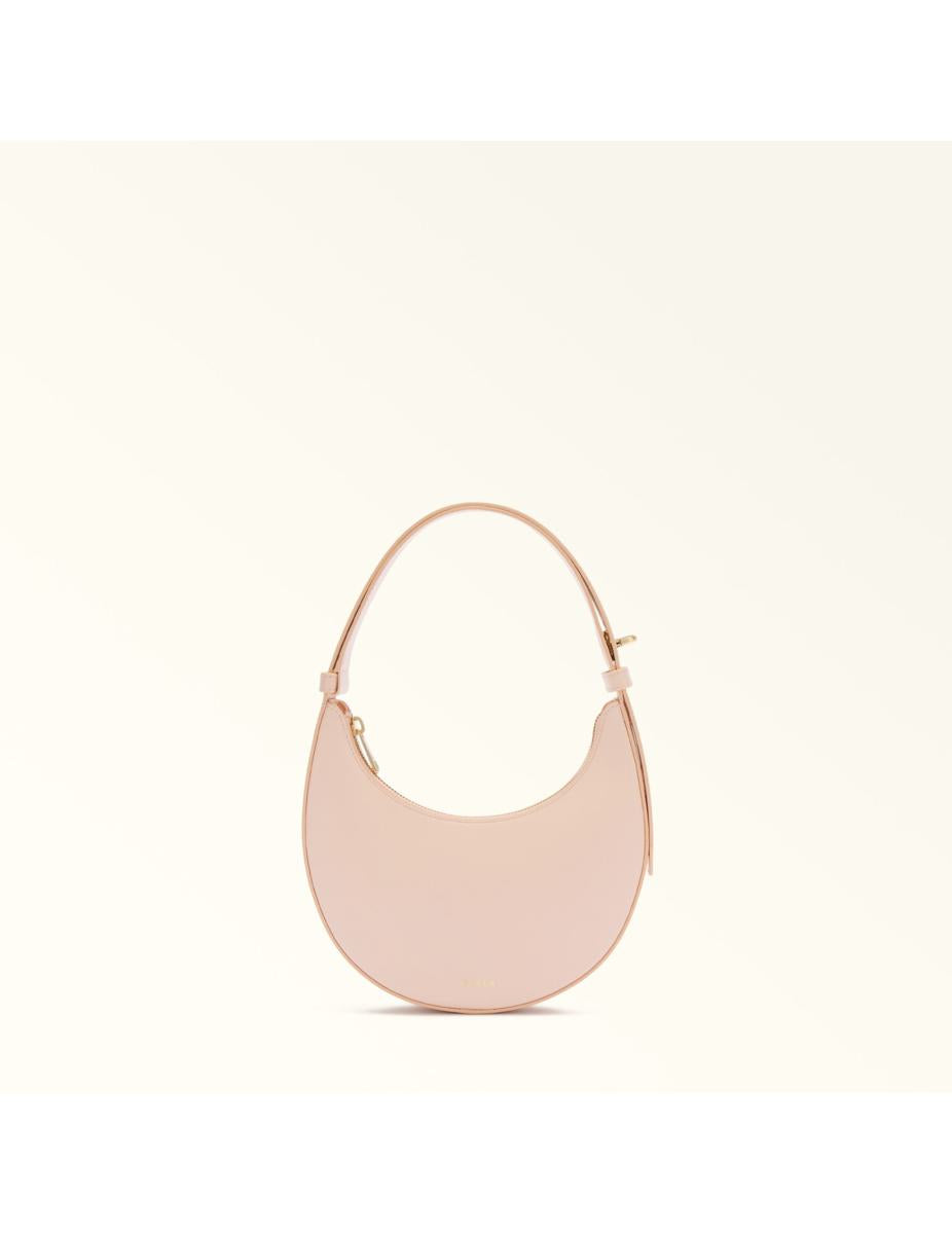 Furla Mini Leather Hobo Bag