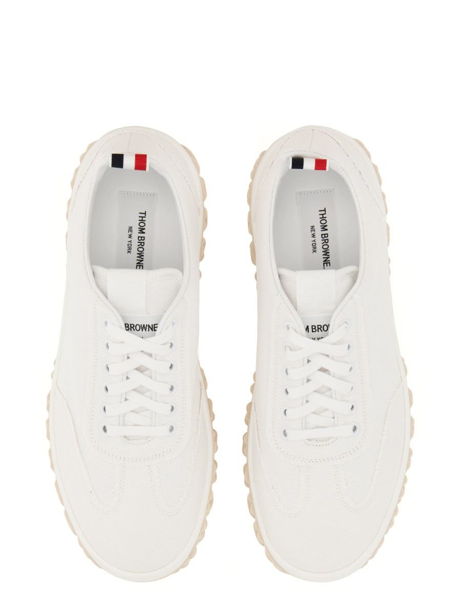 Thom Browne Cotton Canvas Sneaker