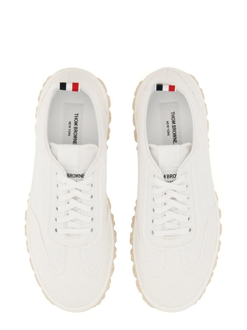 Thom Browne Cotton Canvas Sneaker