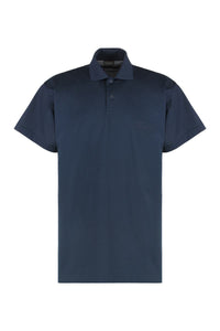 Balenciaga Intertwined Cotton-Piqué Polo Shirt