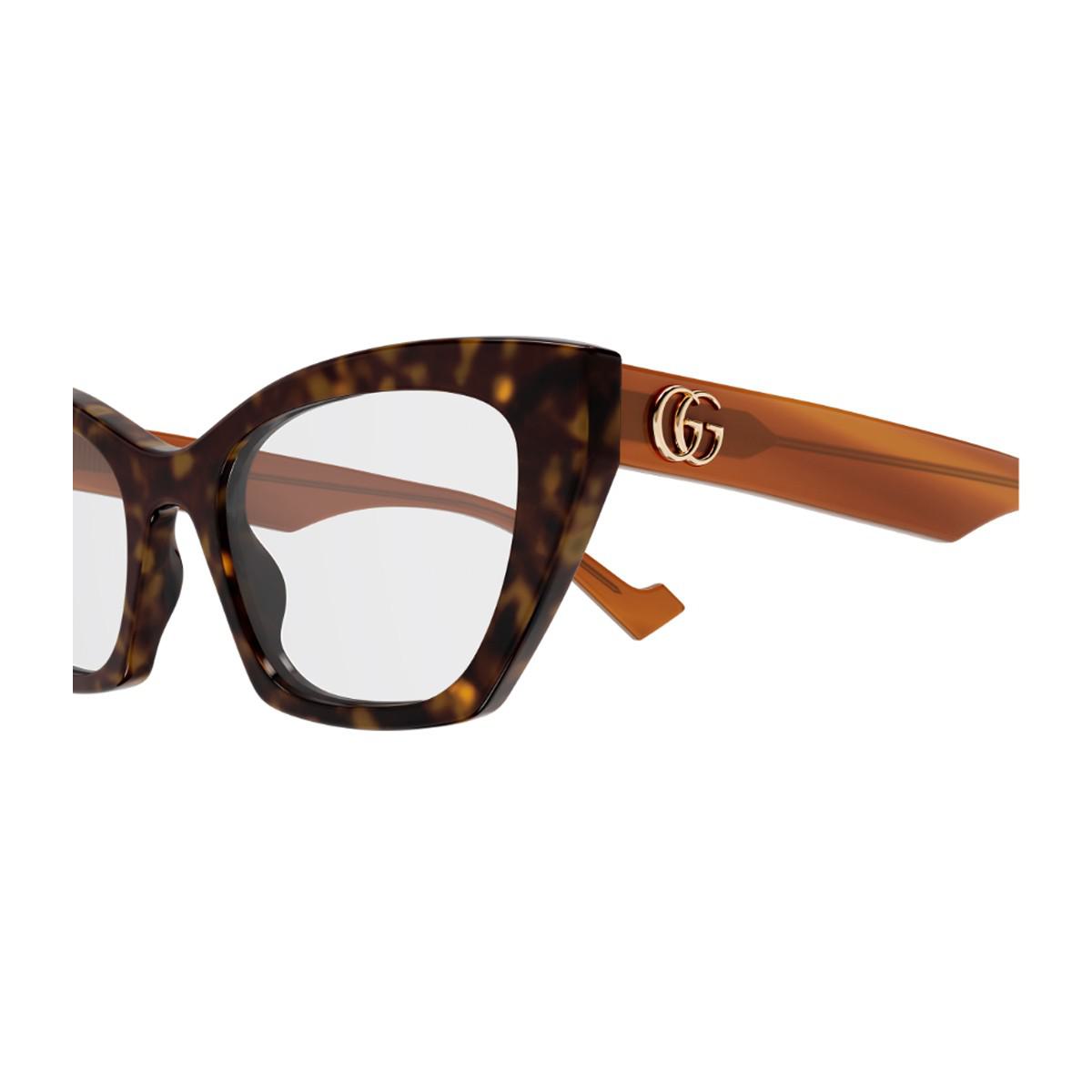 Gucci Gg1334O Linea Emblem Eyeglasses