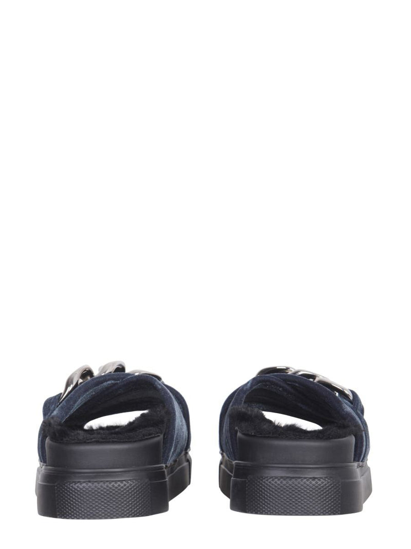 N°21 Sandals With Oversized Chain