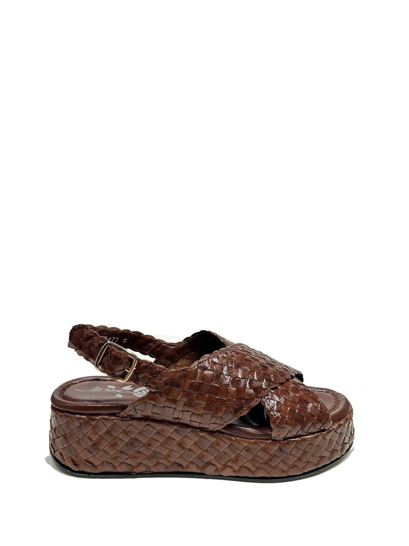 La Rose Maui Platform Wooden Sandal
