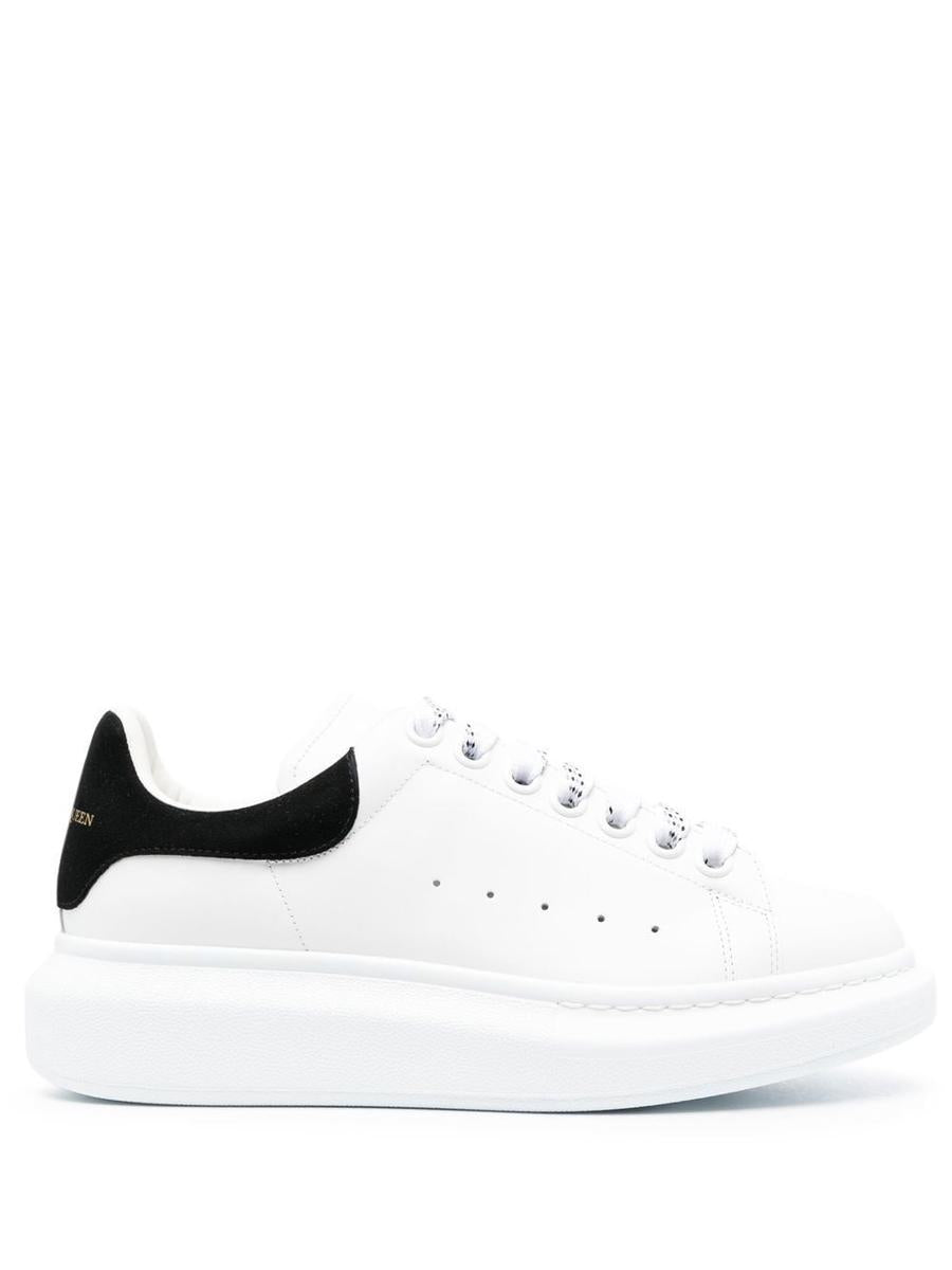 Alexander McQueen 'Oversize' Sneakers In White Leather