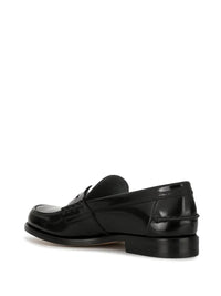 Tod'S Semi-Shiny Leather Penny Loafers Shoes