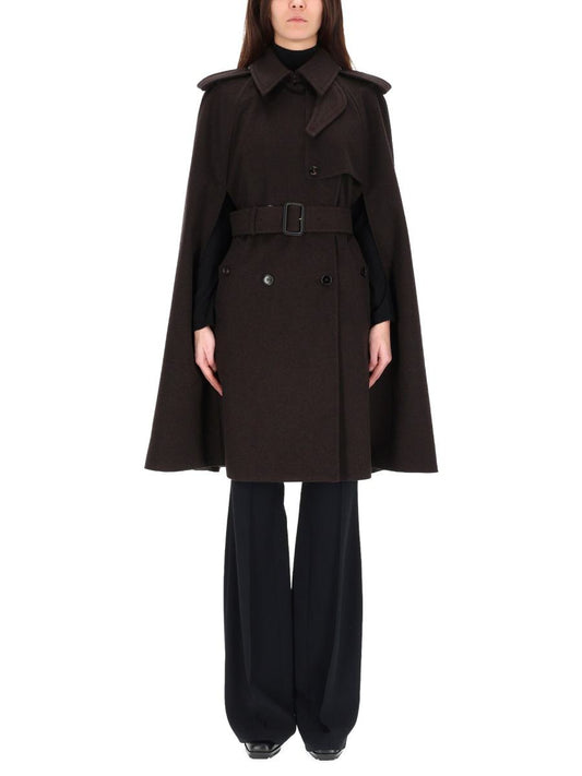 Burberry "Belmont" Trench Coat Cape
