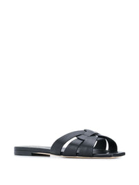 Saint Laurent Tribute Nu Pieds Leather Sandals