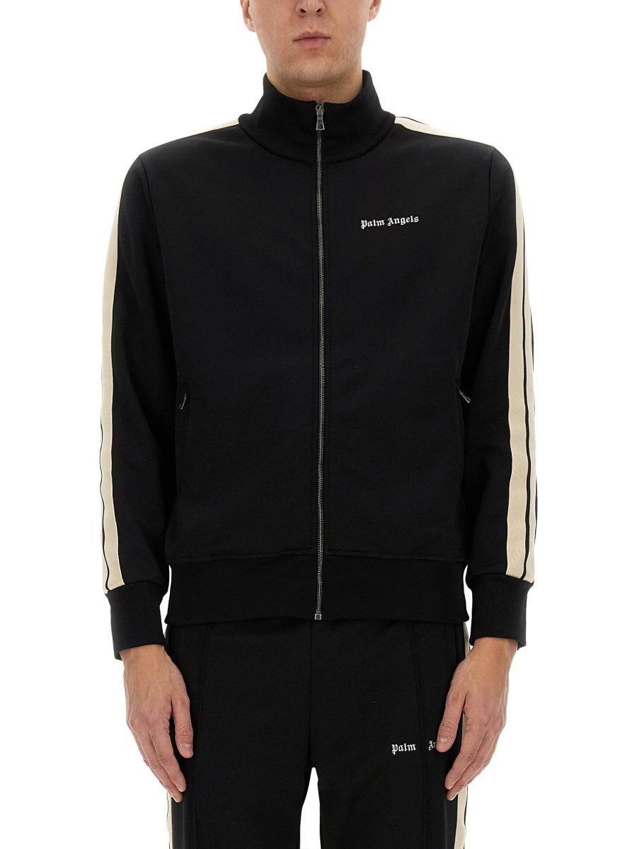 Palm Angels Track Jacket With Zipper