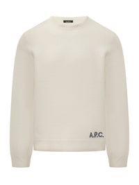 A.P.C. A.P.C. Wool Sweater With Embroidered Logo