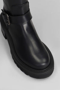 Via Roma 15 Low Heels Ankle Boots