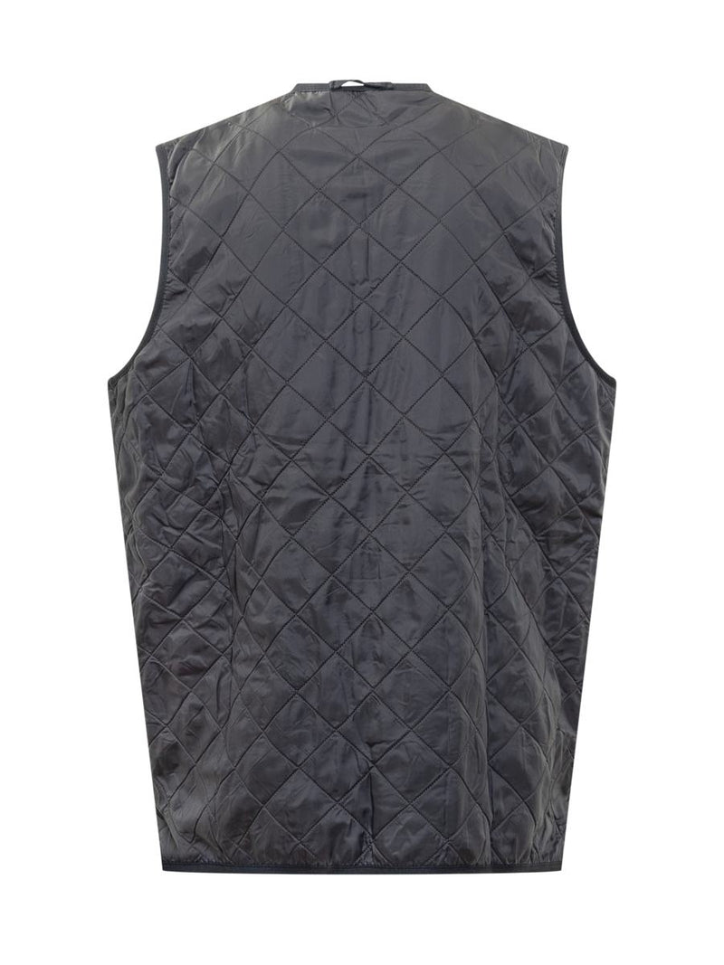 Barbour Barbour Blue Quilted Vest With Zip