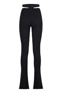 Andreādamo Ribs Knitted Trousers