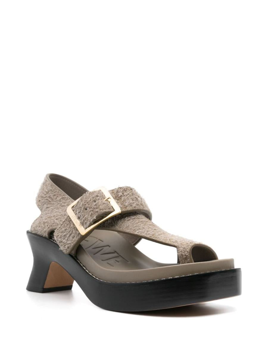 Loewe Ease Heel Sandals