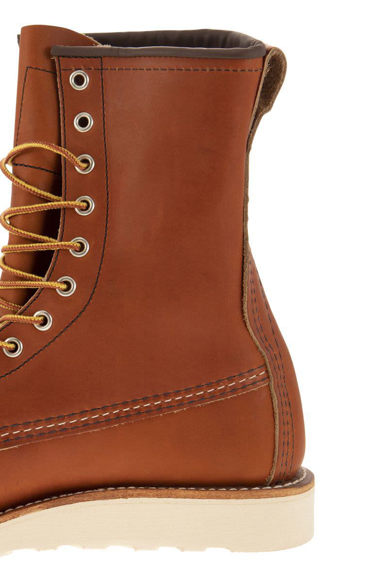 Red Wing Shoes Classic Moc - High Leather Lace-Up Boot
