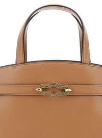 'Pimlico Small' Beige Handbag With Adjustable And Removable Shoulder Strap In Leather Woman