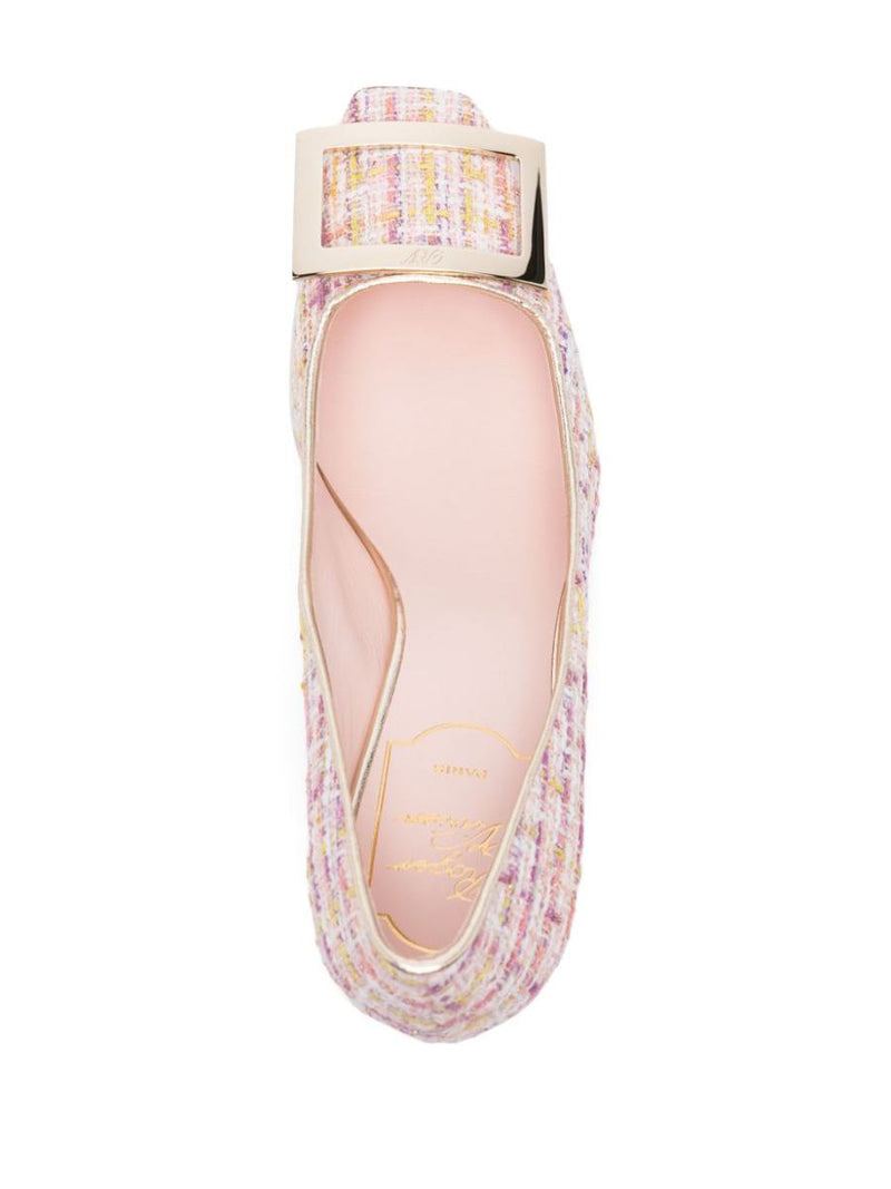 Roger Vivier Trompette Knitted Pumps