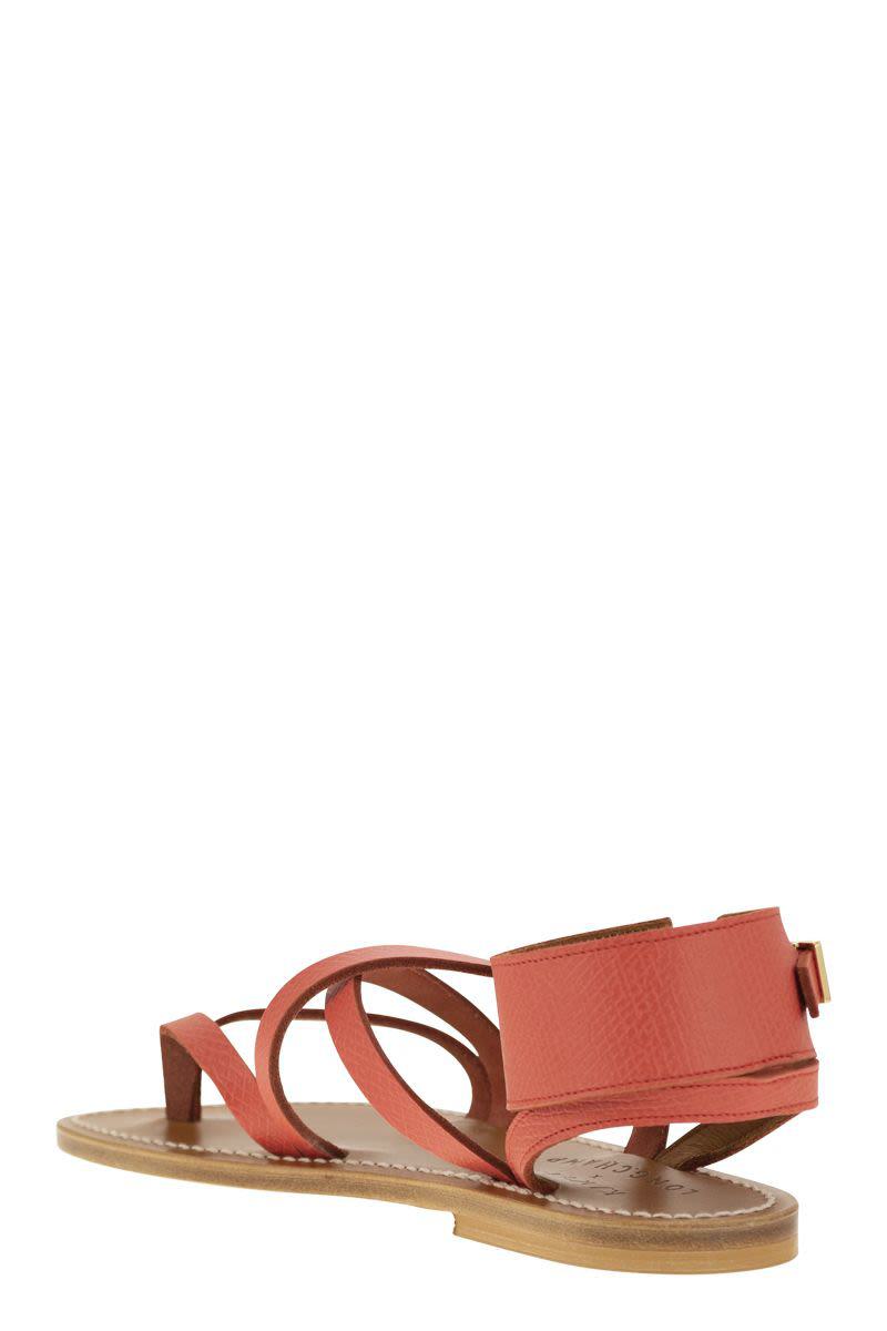 Longchamp Longchamp X K.Jacques Leather Sandals