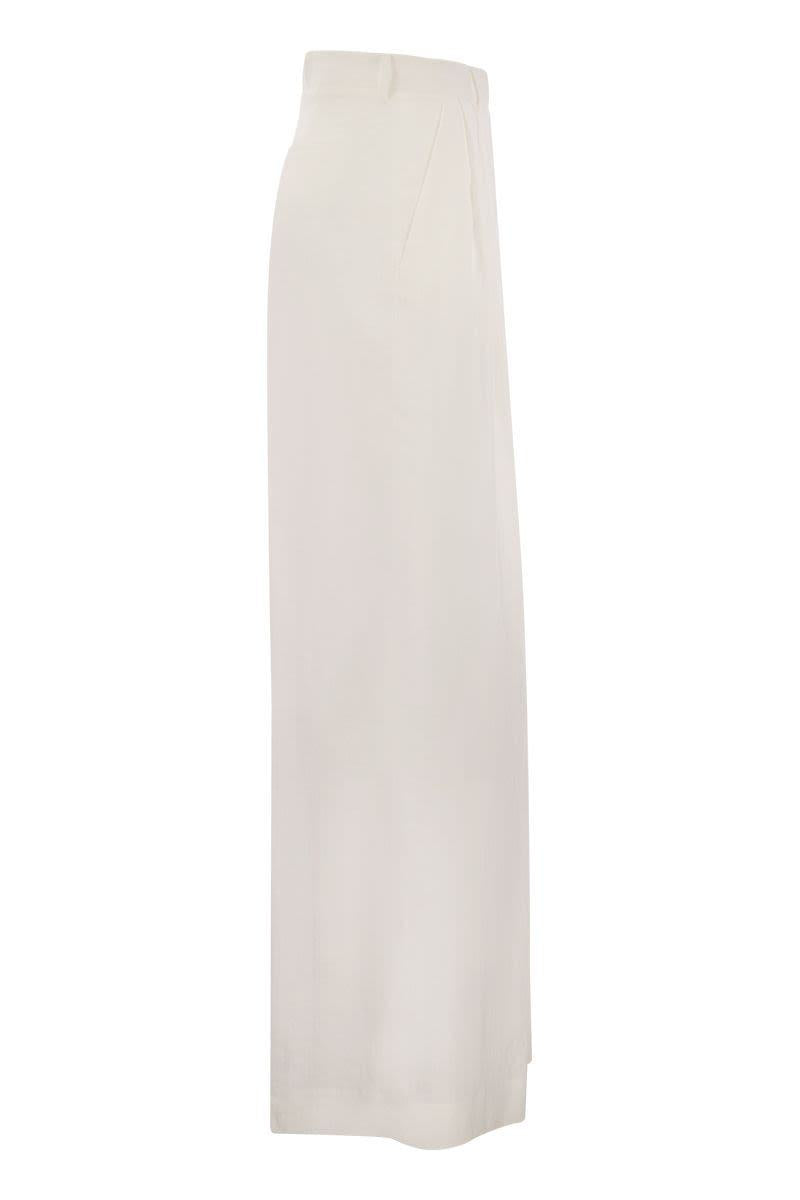 Antonelli Tulipano - Linen Wide Trousers
