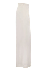 Antonelli Tulipano - Linen Wide Trousers