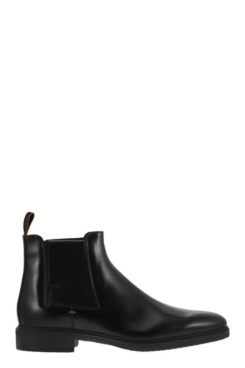 Santoni Easy Leather Boot