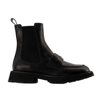 Alexander McQueen Worker Punk Ankle Boots