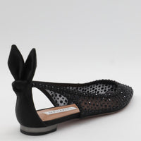 Aquazzura Black Flats