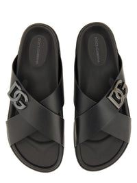 Dolce & Gabbana Calfskin Sandal