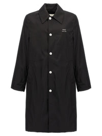 AMI Paris Technical Twill Trench Coat