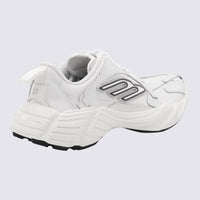 Balenciaga White Leather Monday Sneakers