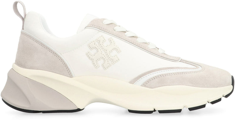 Tory Burch Good Luck Leather Sneakers