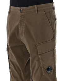 C.P. Company Stretch Sateen Loose Cargo Pants