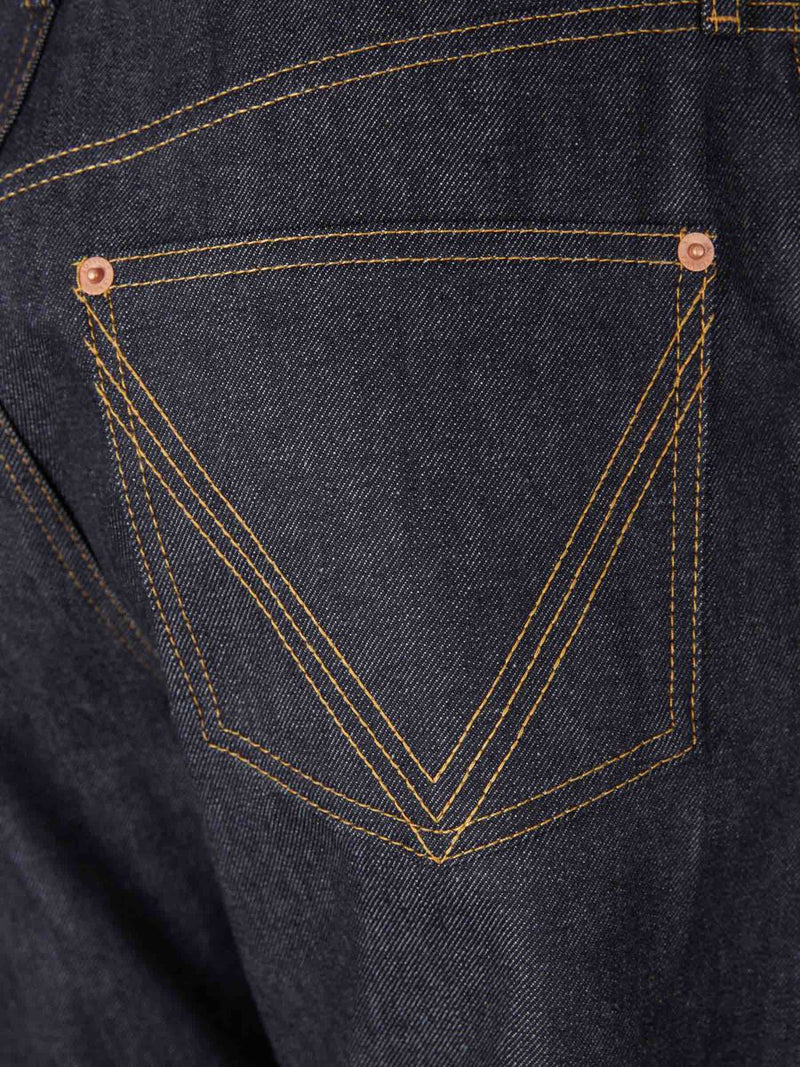 Bottega Veneta Straight Cotton Jeans
