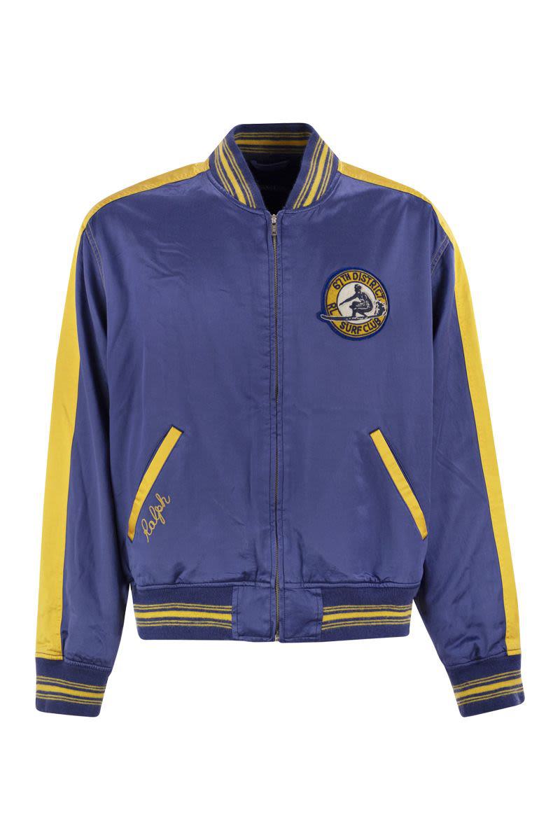 Polo Ralph Lauren Surf-Themed Letterman Jacket