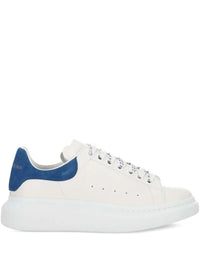 Alexander McQueen Oversized Sneakers In White/Paris Blue Shoes