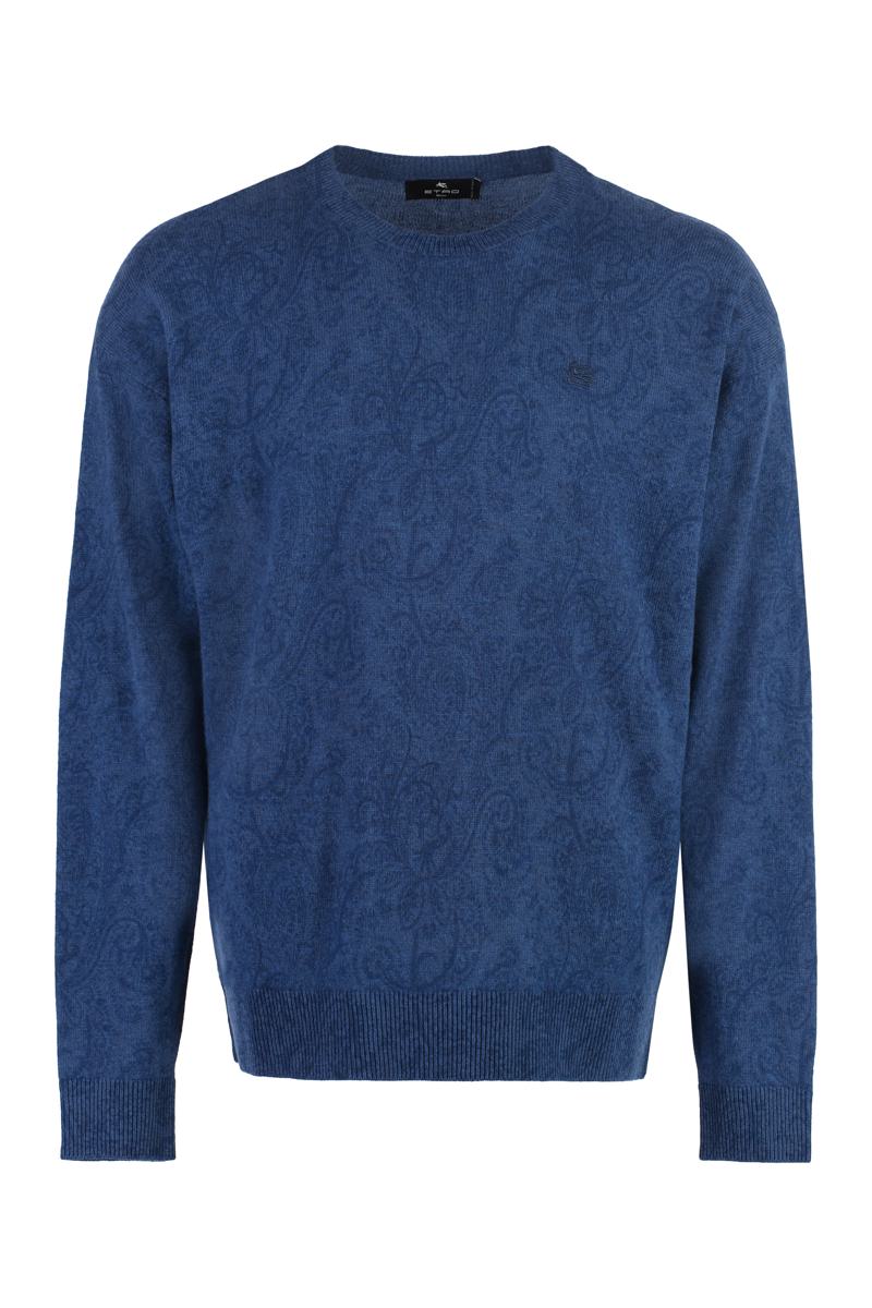 Etro Crew-Neck Wool Sweater